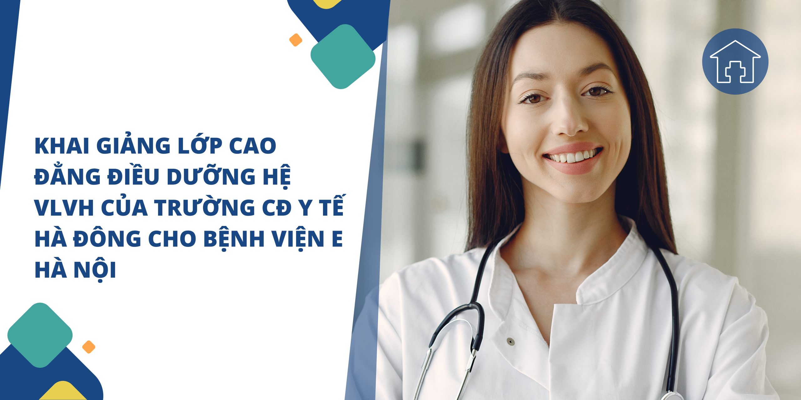 Khai giảng lớp cao đẳng điều dưỡng hệ VLVH của trường trung cấp y dược Lê Hữu Trác