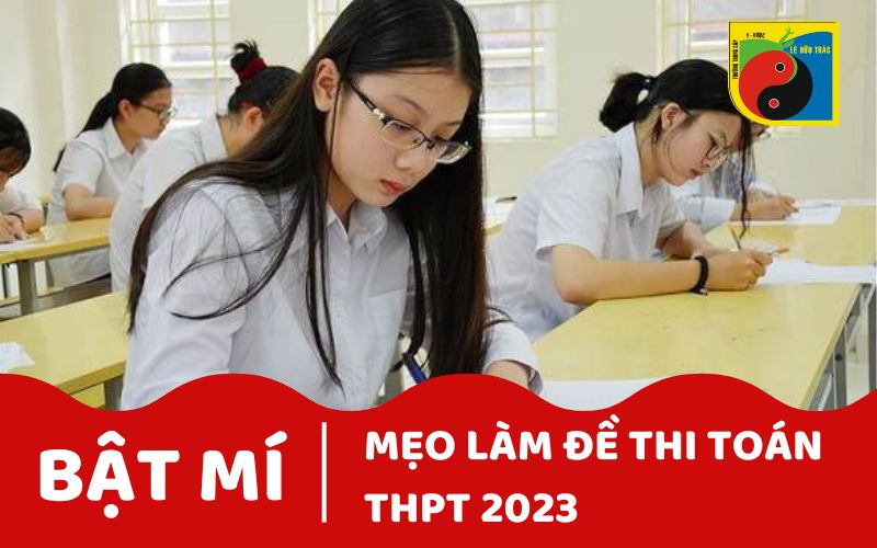 Bật mí đề thi toán minh họa thpt 2023