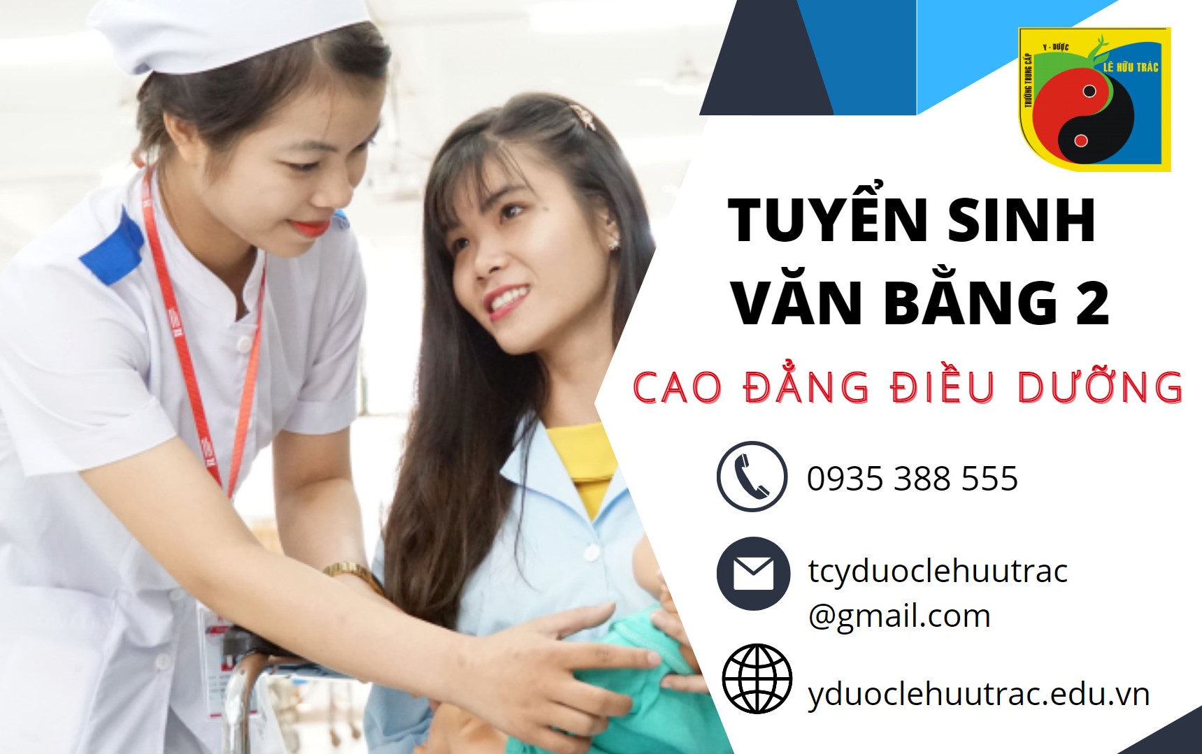 Tuyển sinh văn bằng 2 cao đẳng Điều dưỡng